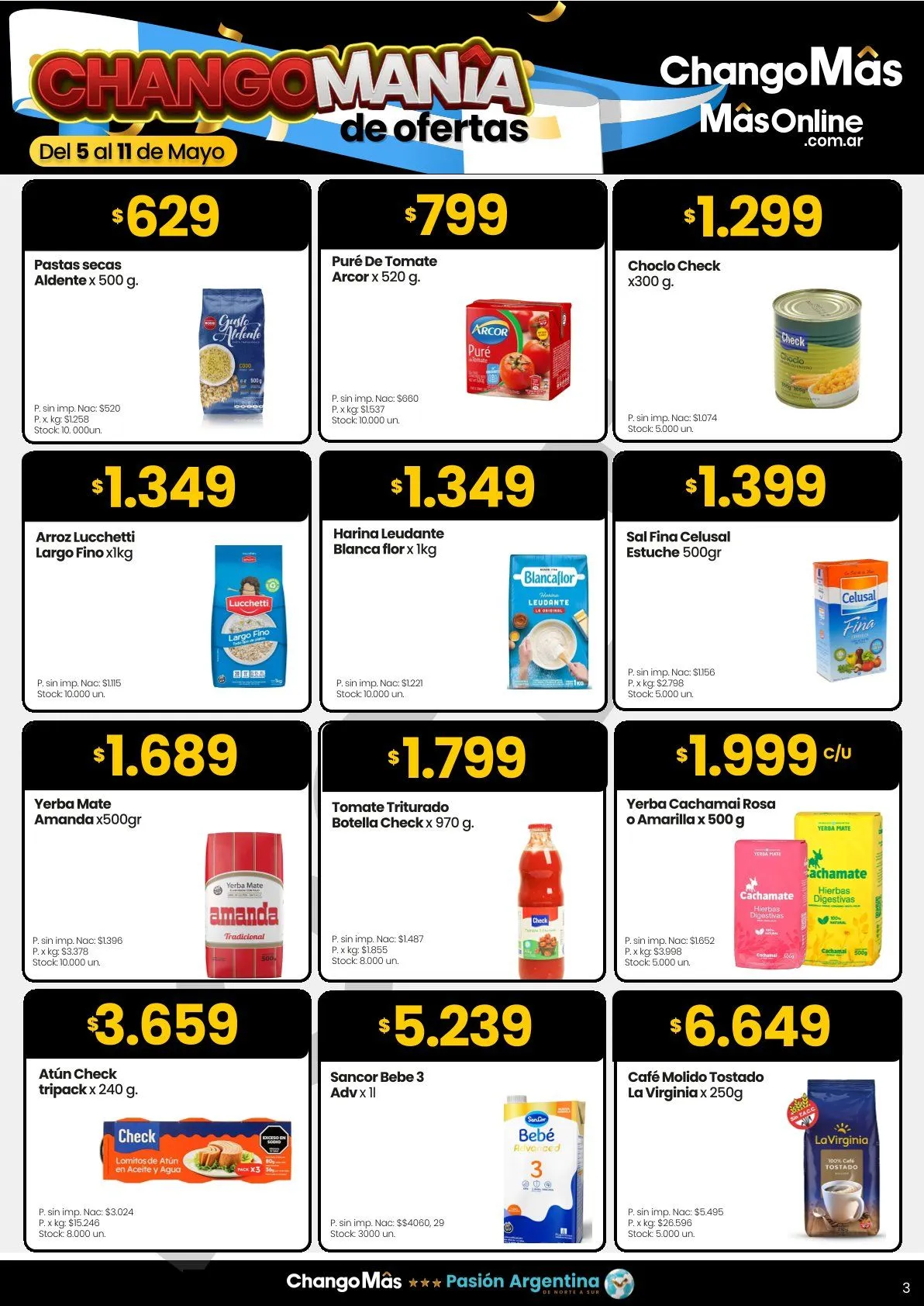 Ofertas de  Changomas Ofertas 5 de mayo al 11 de mayo 2026 - Página 3 del catálogo