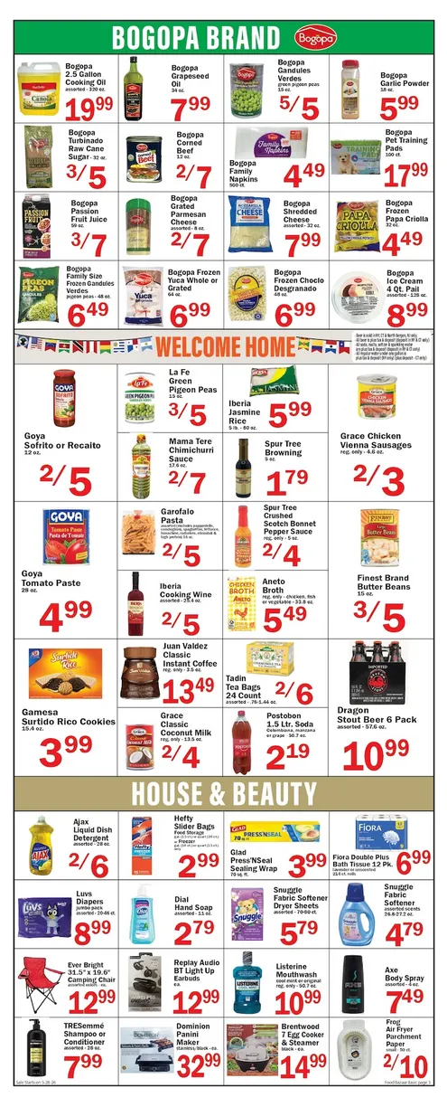 Weekly ad Food Bazaar Sales from May 28 to June 3 2026 - Page 3