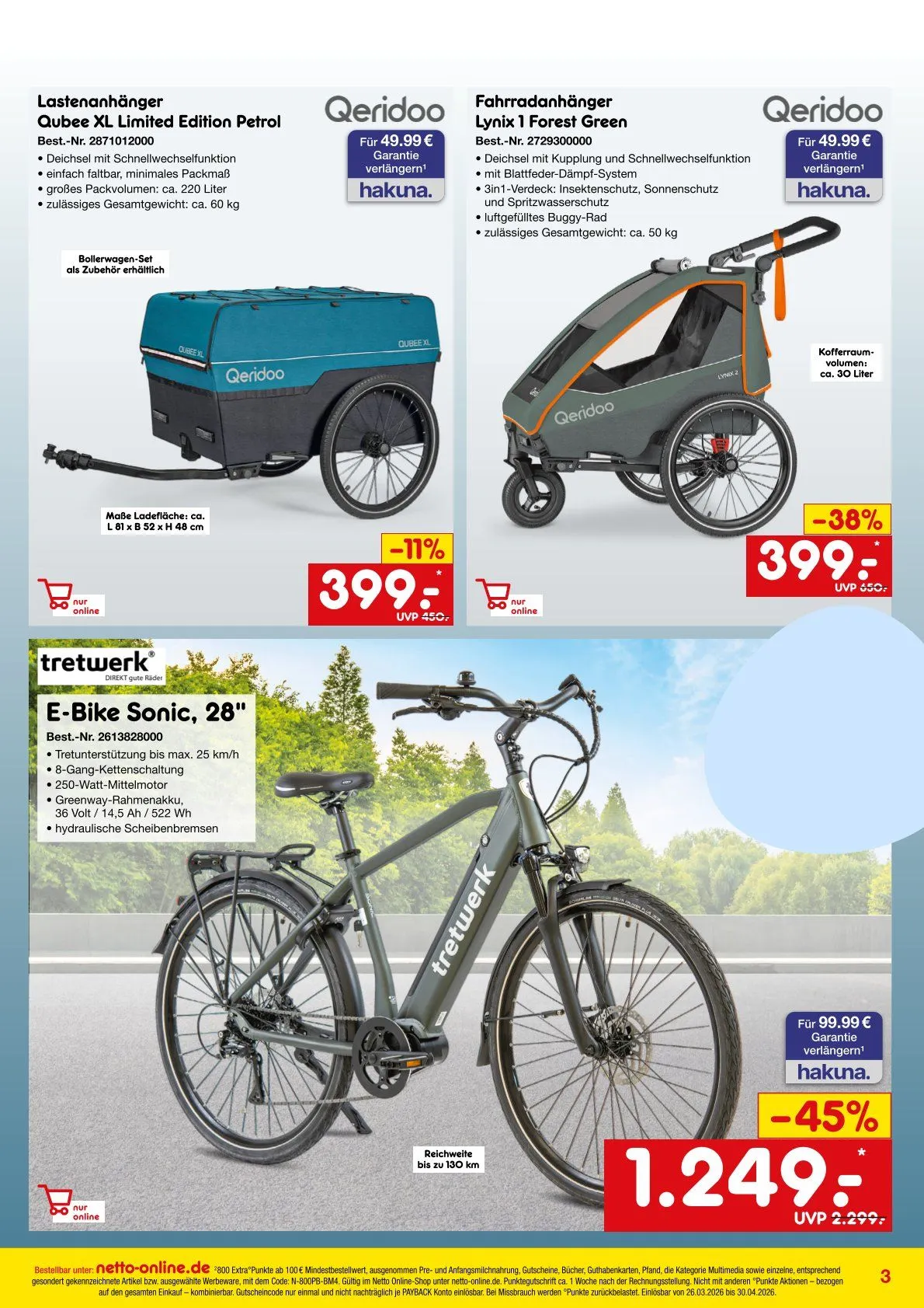 Netto Marken-Discount Angebote von 23. April bis 30. April 2026 - Prospekt seite 3