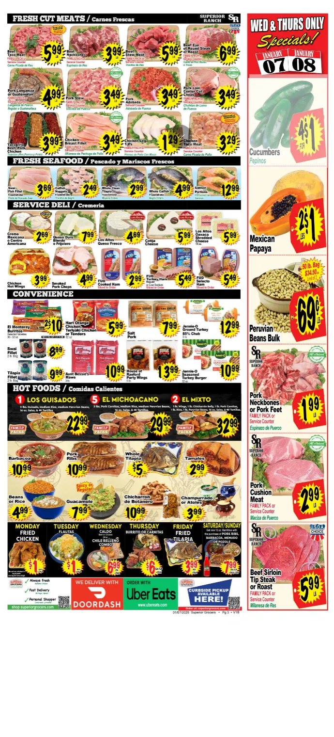 Weekly ad Superior Grocers Sales from January 7 to January 13 2026 - Page 3