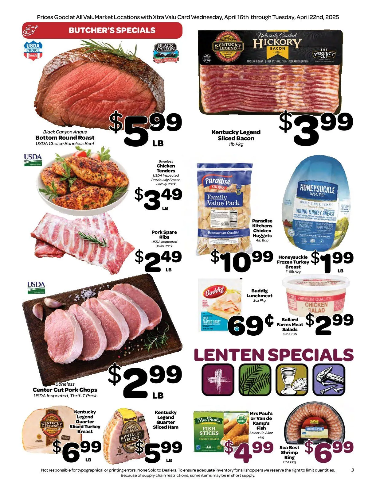 Weekly ad ValuMarket Sales from April 16 to April 22 2025 - Page 3