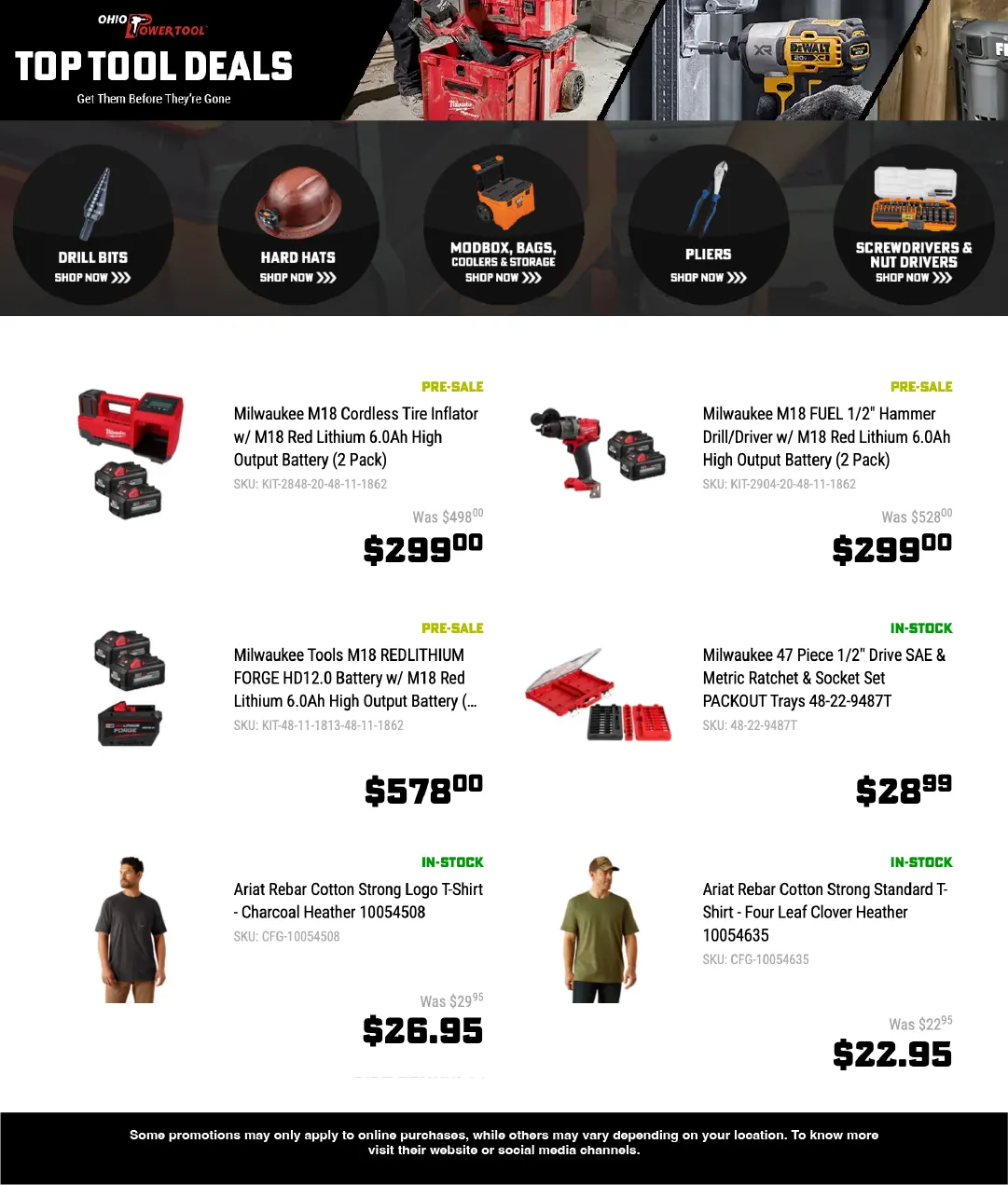 Weekly ad Ohio Power Tool Sales from June 22 to July 6 2026 - Page 2
