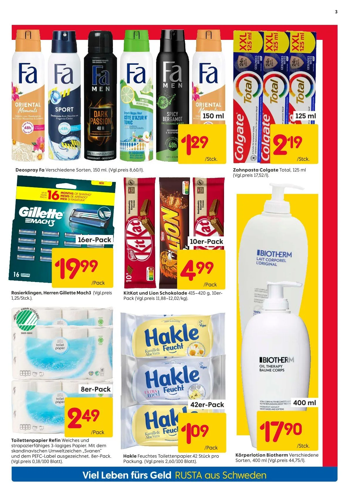 Rusta Angebote von 11. Juli bis 17. Juli 2026 - Prospekt seite 3