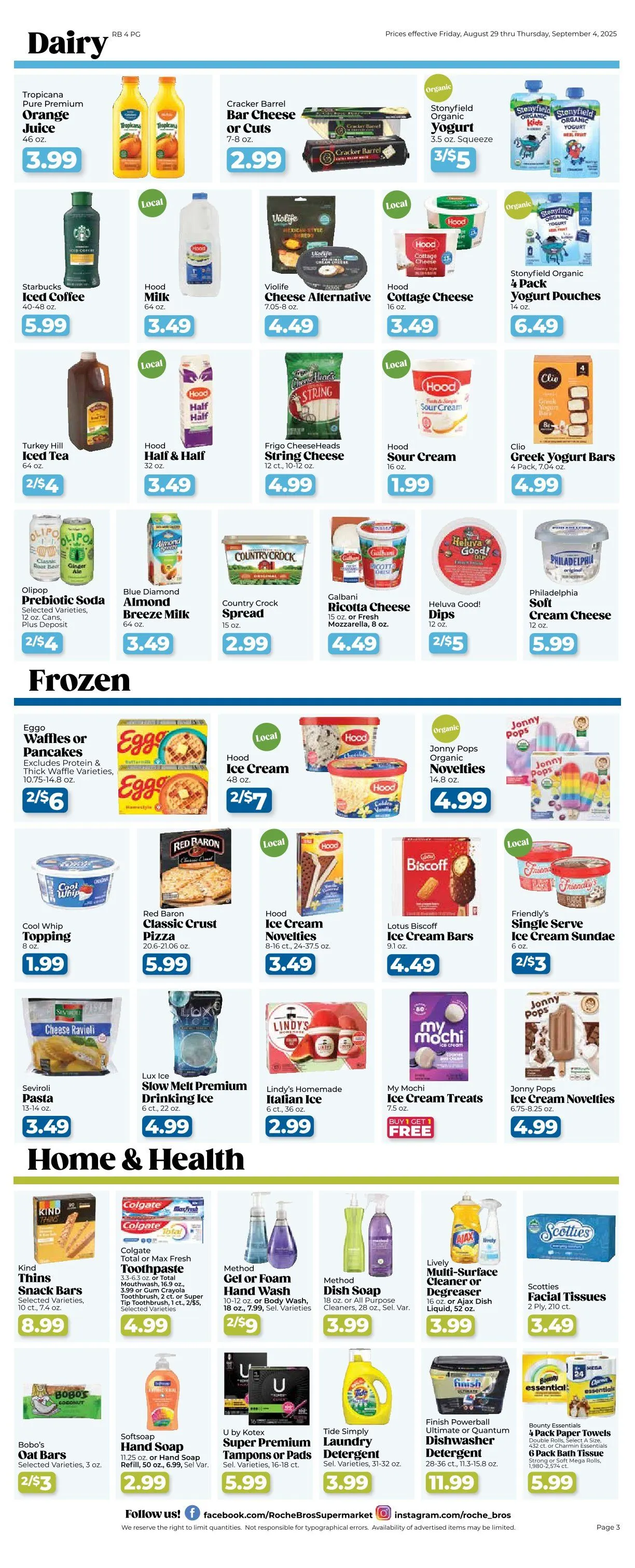 Weekly ad Roche Bros. Sales from August 29 to September 4 2025 - Page 3