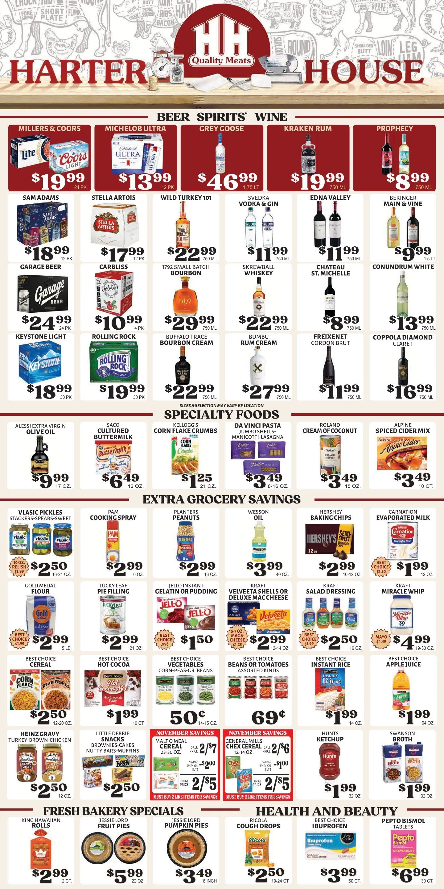 Weekly ad Harter House Weekly Ad from November 20 to December 3 2024 - Page 3