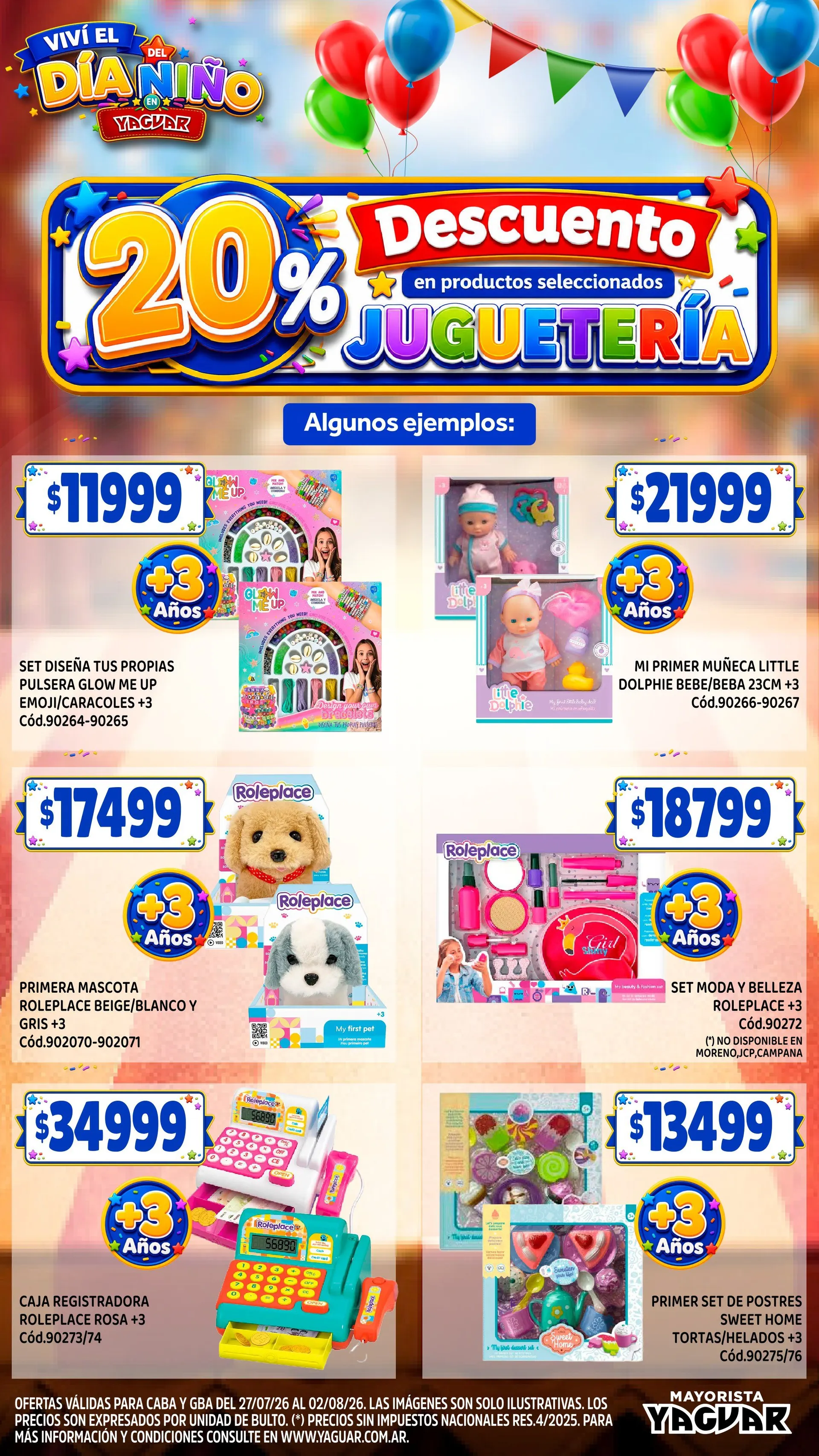 Ofertas de Ofertas Yaguar 28 de julio al 2 de agosto 2026 - Página 3 del catálogo