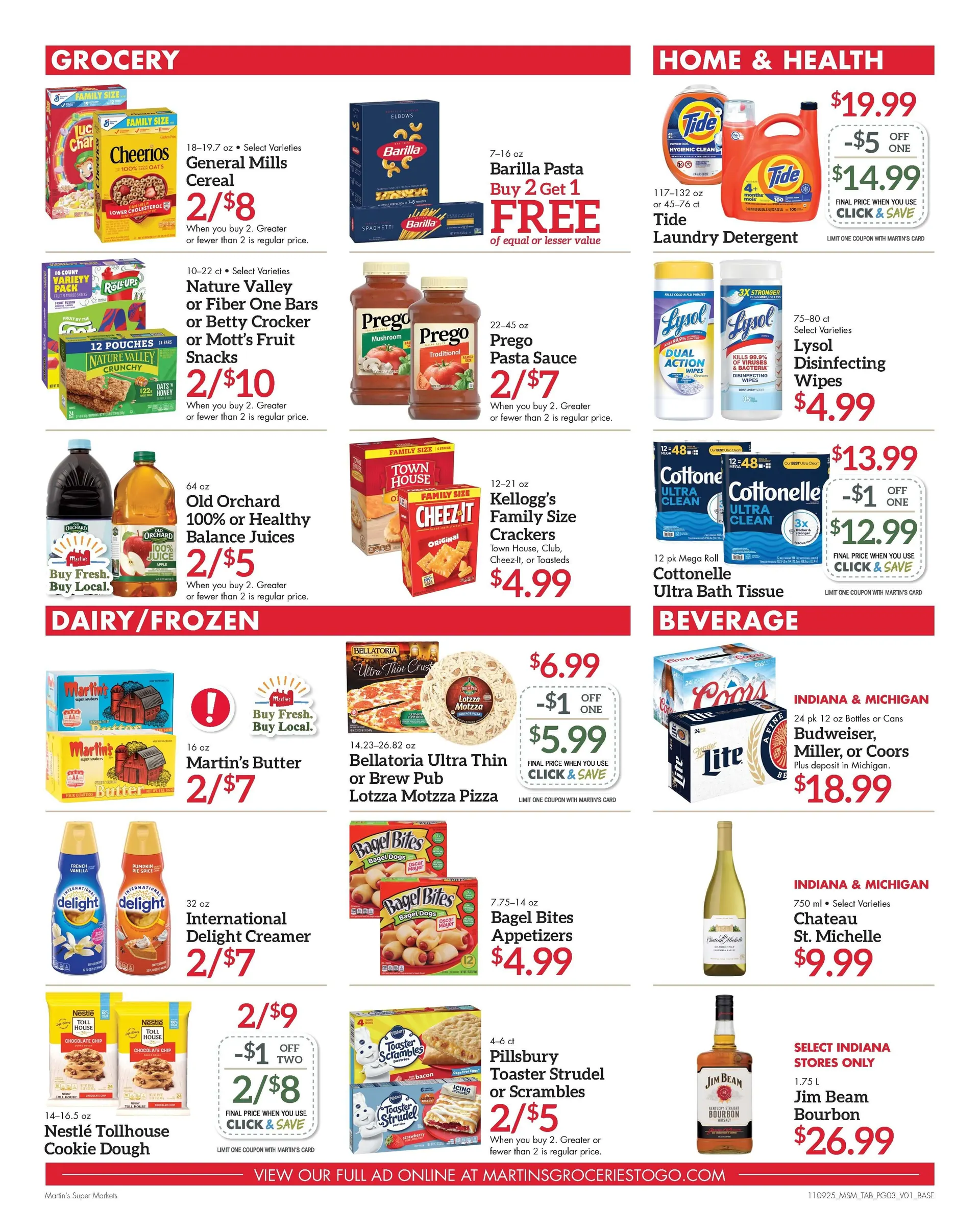 Weekly promotion Martin’s  Sales spanning from November 9 to November 15 2025 - Page 3 for Catalogue 365