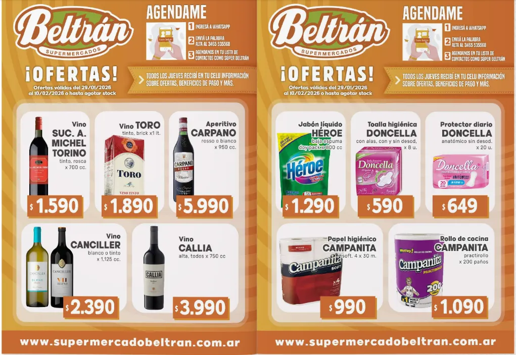 Ofertas de Ofertas Beltrán Supermercados 28 de enero al 10 de febrero 2026 - Página 3 del catálogo