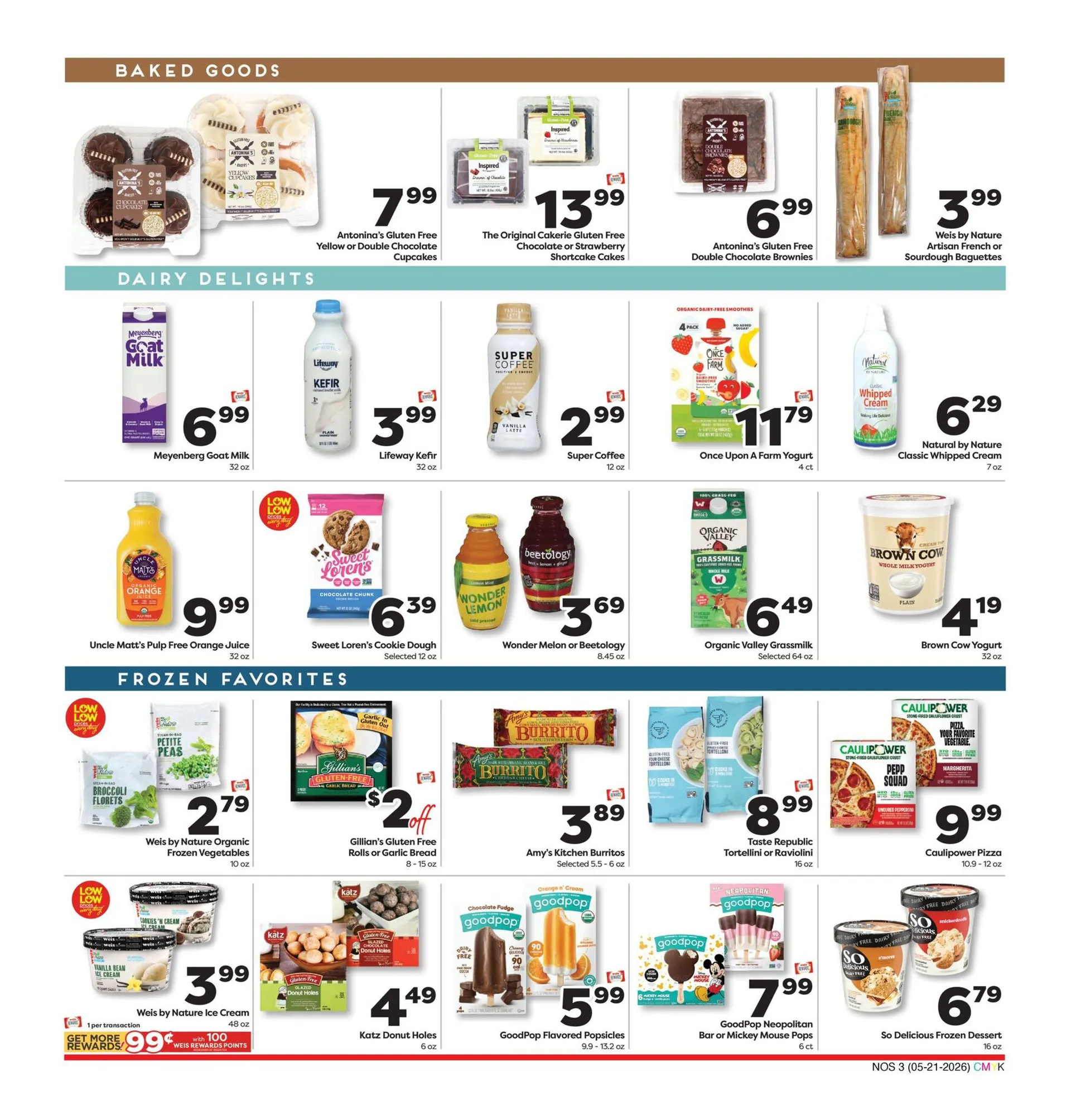Weekly promotion Weis Sales spanning from May 21 to June 17 2026 - Page 3 for Catalogue 365
