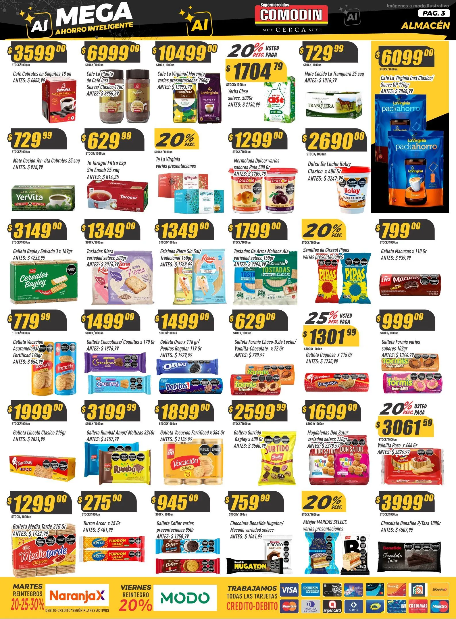 Ofertas de  Ofertas Supermercados Comodín  3 de junio al 11 de junio 2026 - Página 3 del catálogo
