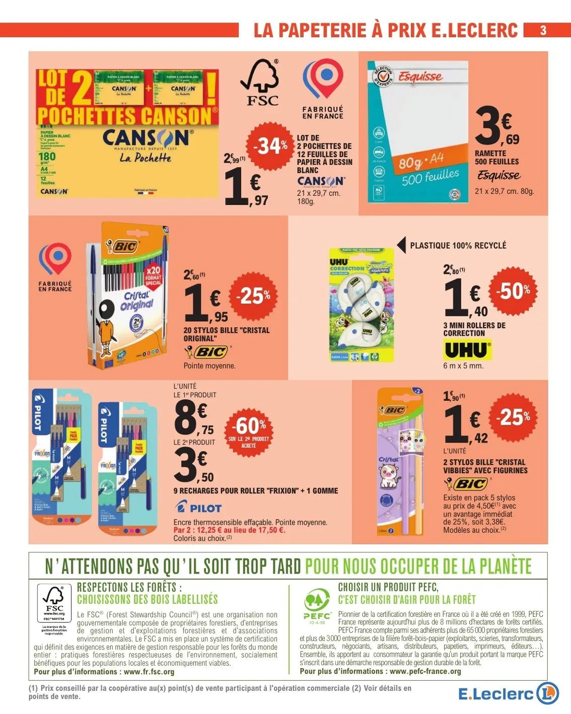E.Leclerc Catalogue du 17 juillet au 18 juillet 2026 - Catalogue page 3