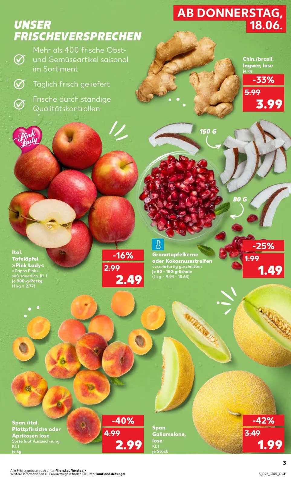 Kaufland Prospekte  von 18. Juni bis 24. Juni 2026 - Prospekt seite 3