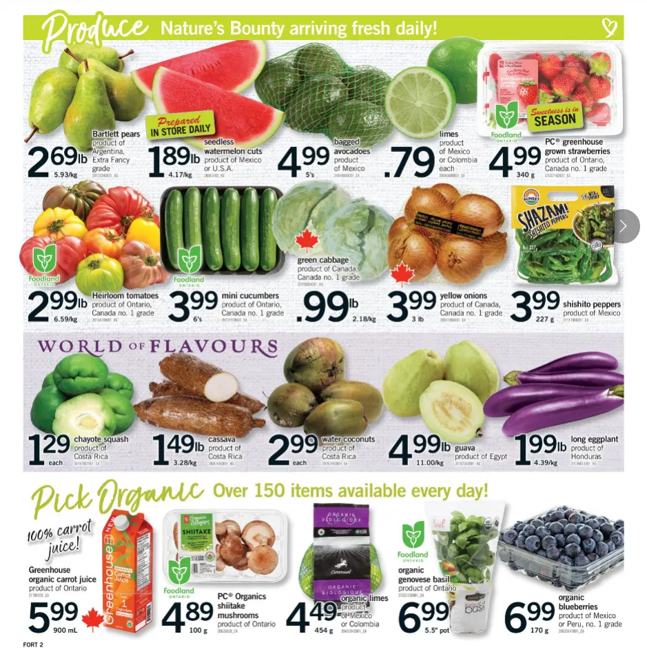 Fortinos Sales from April 16 to April 22 2026 - flyer page 3