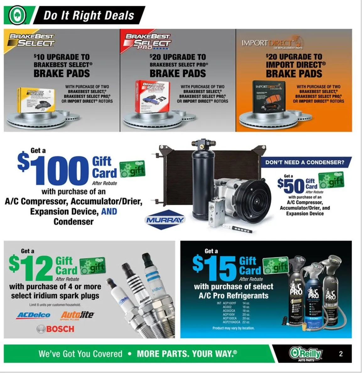 Weekly ad O'Reilly Auto Parts Sales from July 30 to August 27 2025 - Page 2