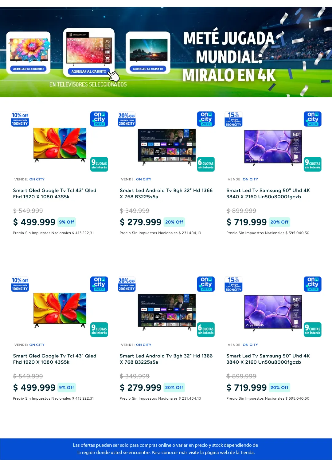 Ofertas de  On City Ofertas 17 de abril al 30 de abril 2026 - Página 2 del catálogo