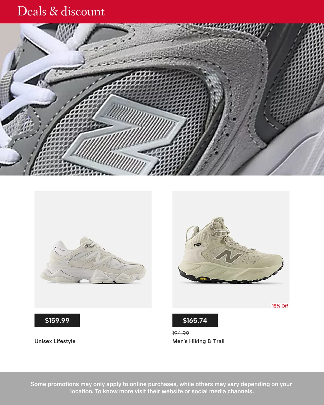 Weekly ad  New Balance Sales from March 27 to April 15 2026 - Page 3