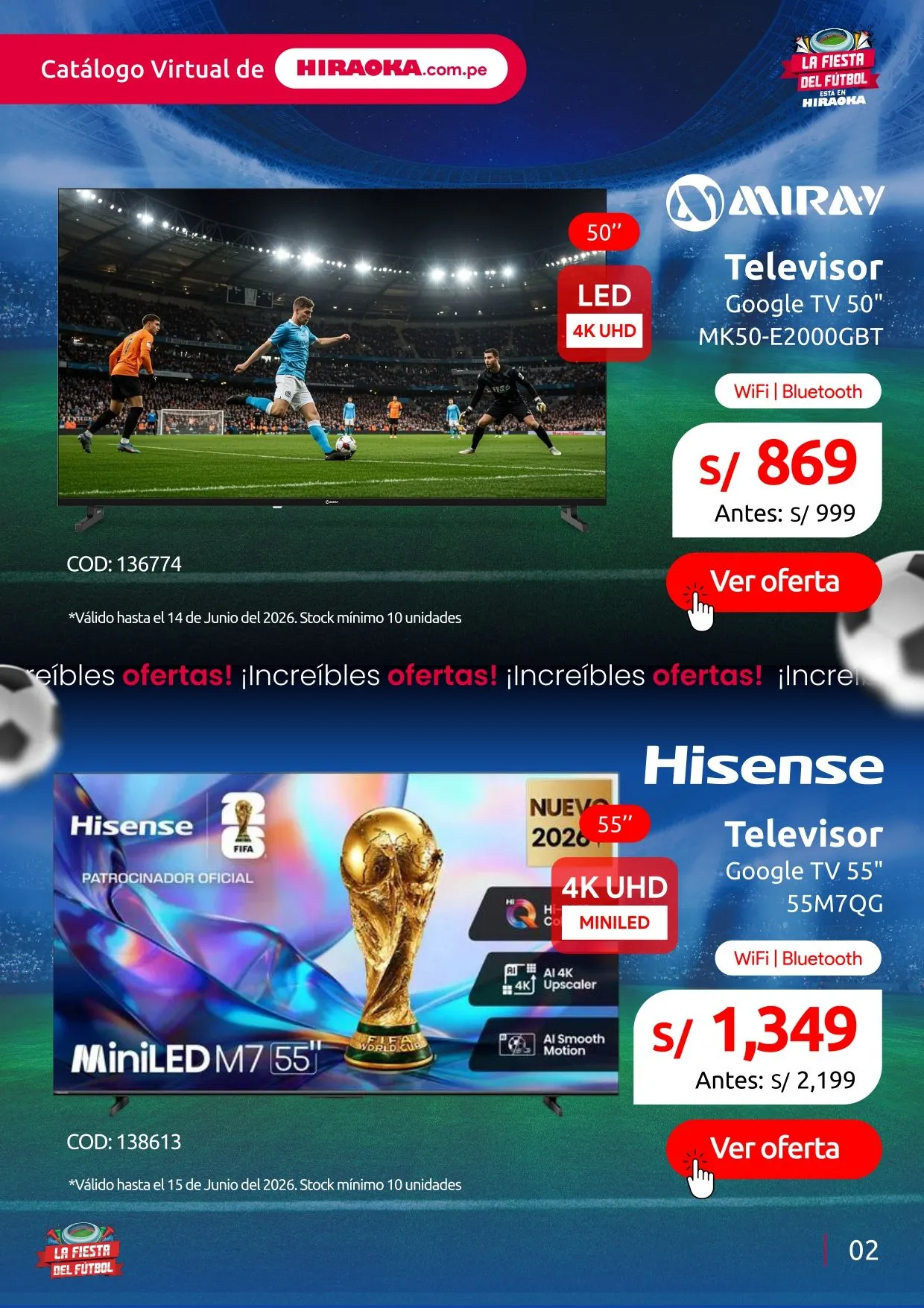 Catalogo de Hiraoka Ofertas 11 de junio al 30 de junio 2026 - Pag 3