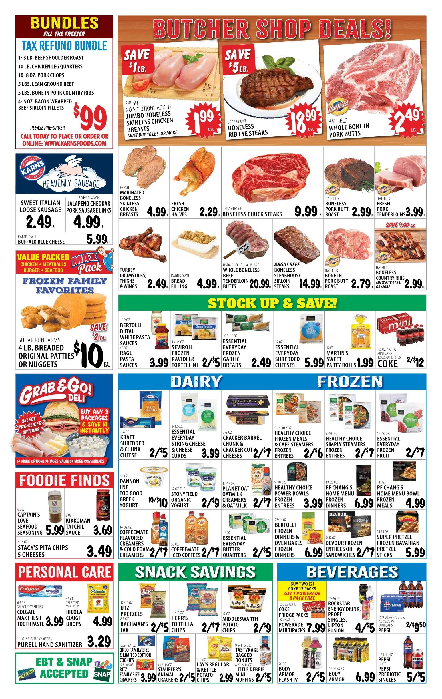 Weekly ad Karns Quality Foods Sales from February 24 to March 2 2026 - Page 3