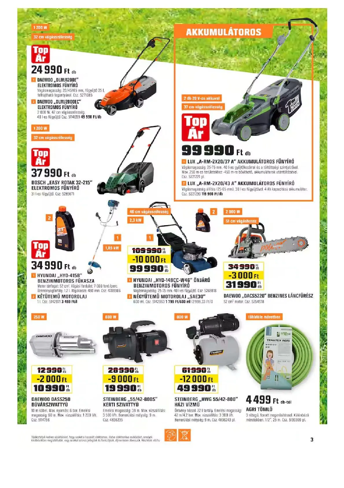 Katalógus OBI legfrissebb ajánlatai augusztus 1.-tól augusztus 31.-ig 2025. - Oldal 3