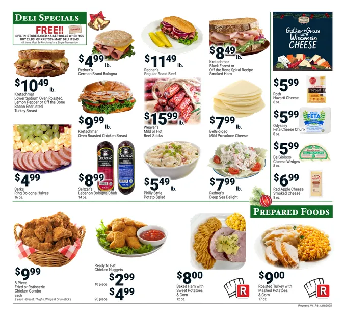 Weekly ad  Redner's Market Sales from December 18 to December 24 2025 - Page 3