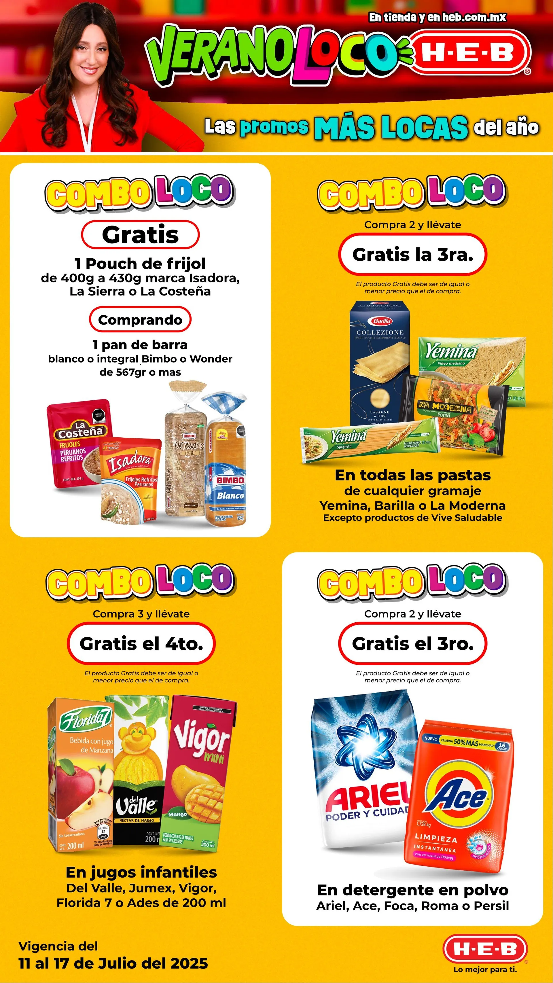 Catálogo de H-E-B Folletos 11 de julio al 17 de julio 2025 - Pagina 3