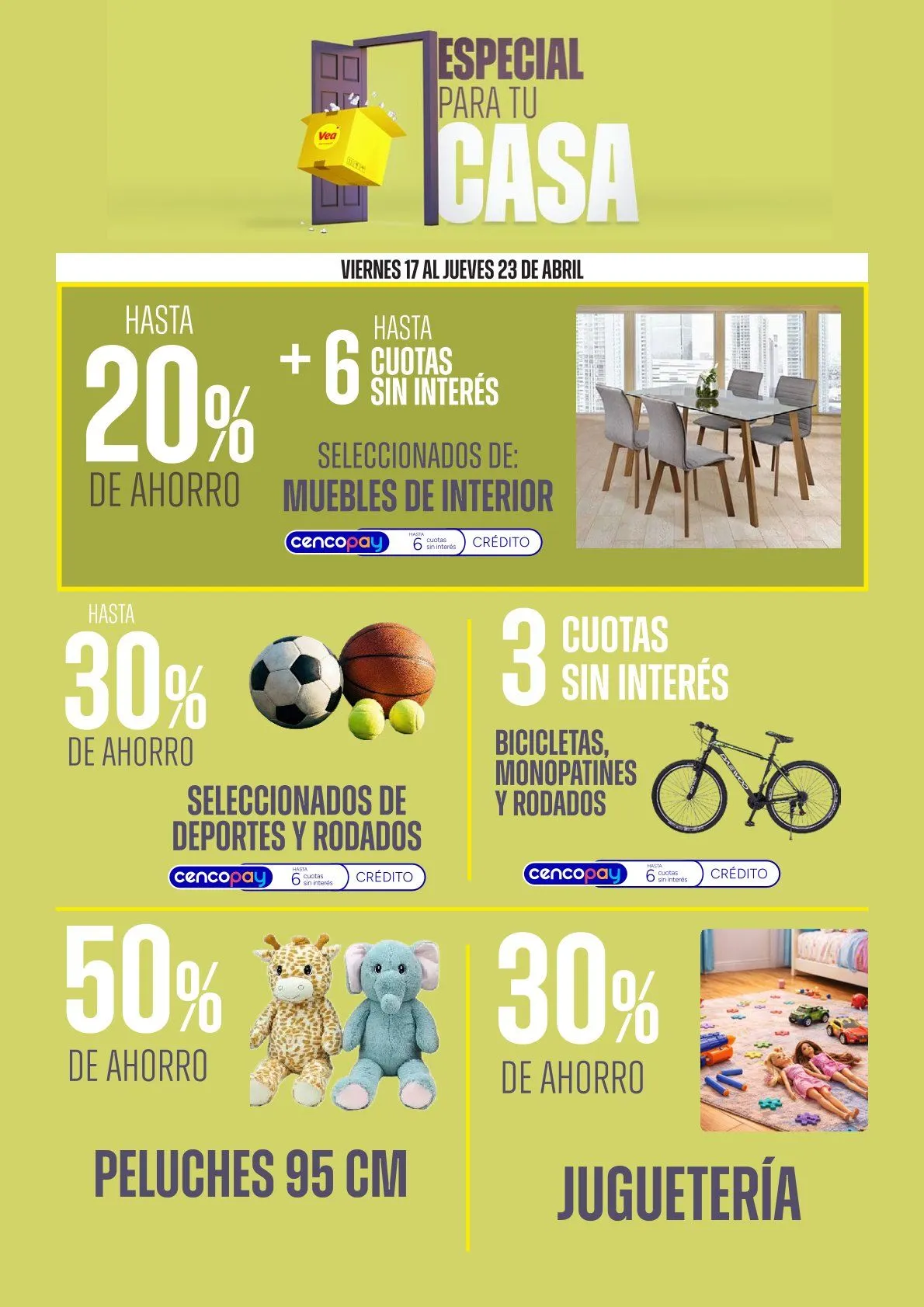 Ofertas de Vea Ofertas 17 de abril al 23 de abril 2026 - Página 3 del catálogo