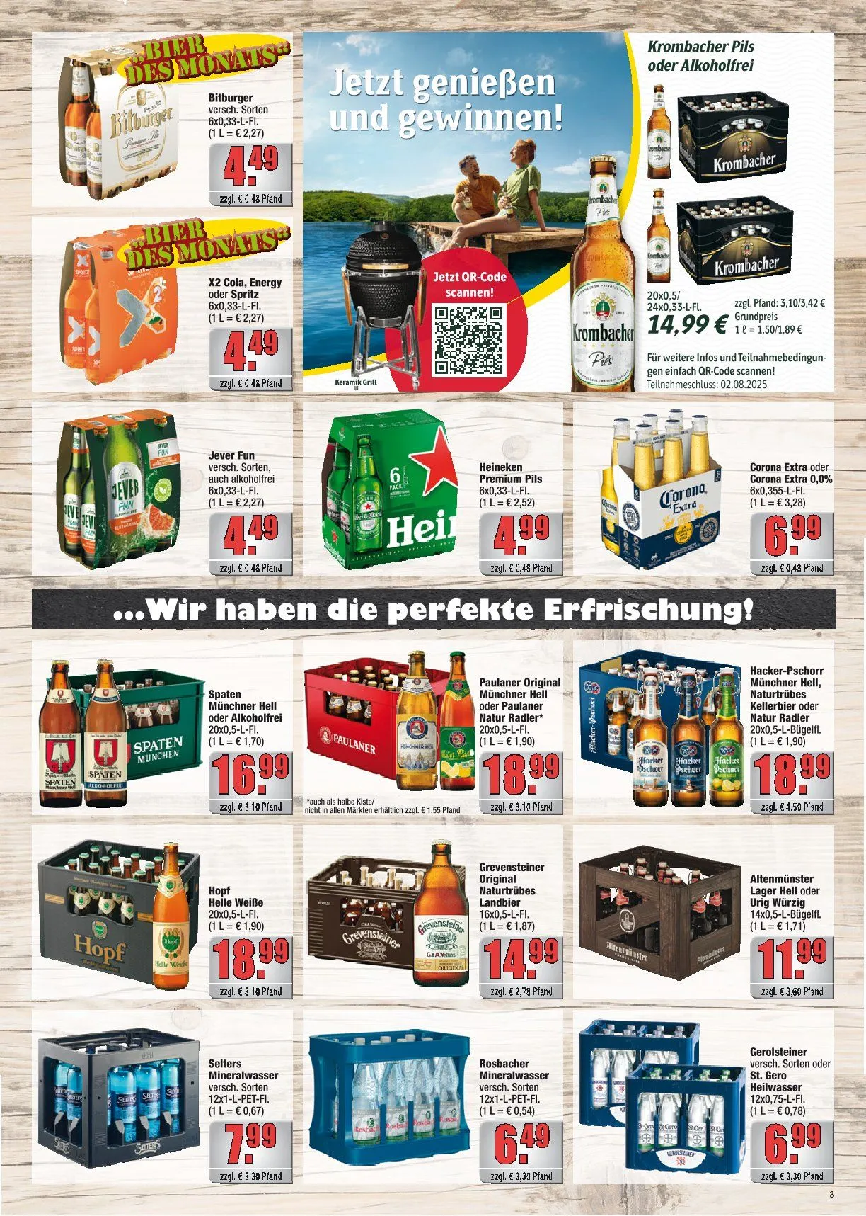 Alldrink Prospekte von 21. Juli bis 2. August 2025 - Prospekt seite 3