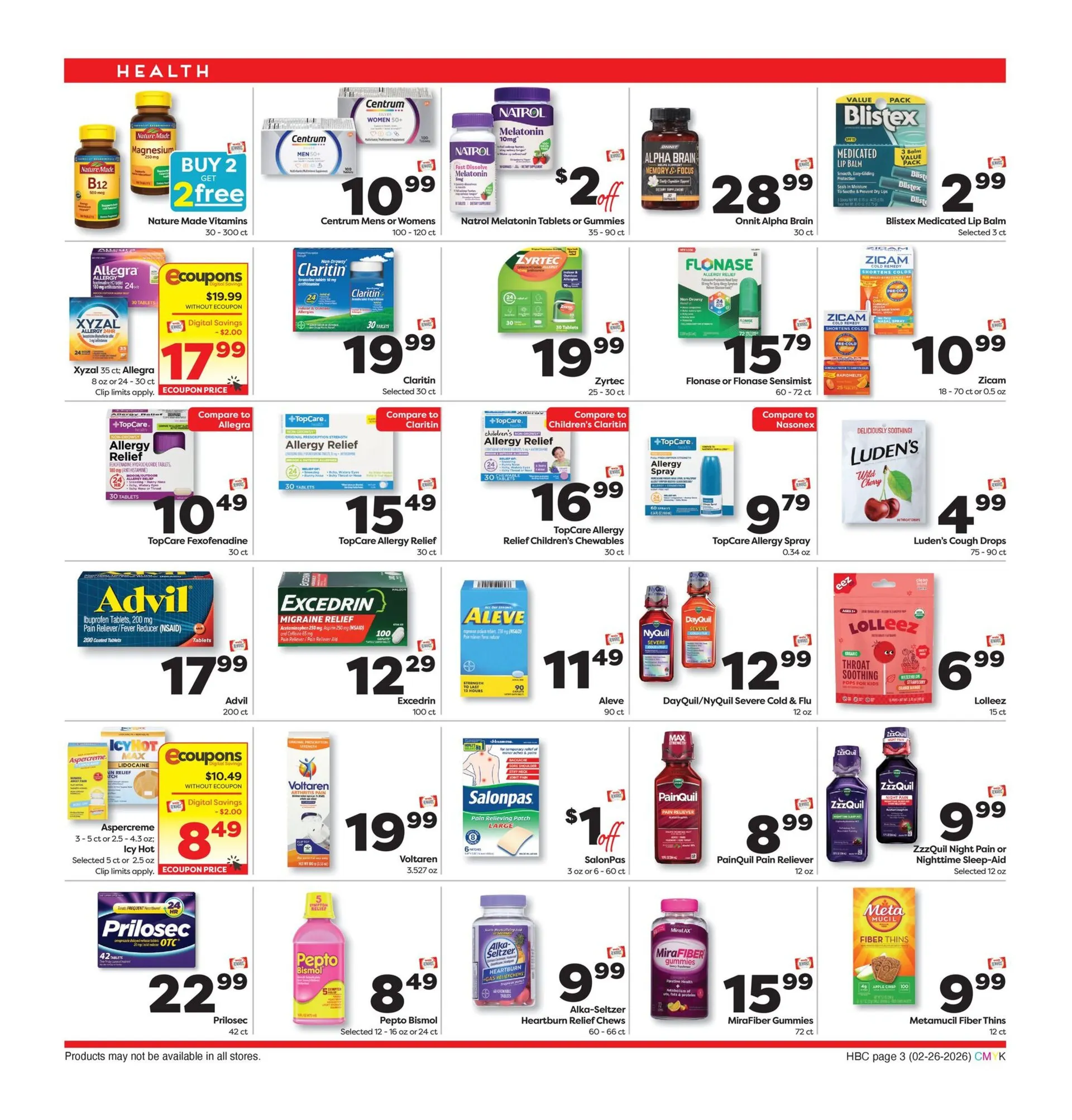 Weekly ad Weis Sales from February 25 to March 26 2026 - Page 3