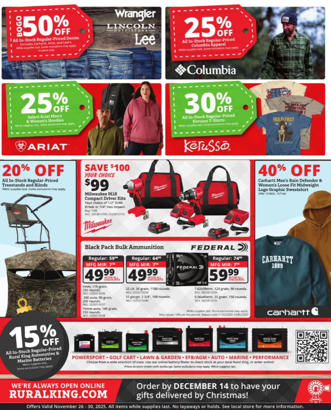 Weekly ad Rural King Sales from November 26 to November 30 2025 - Page 2