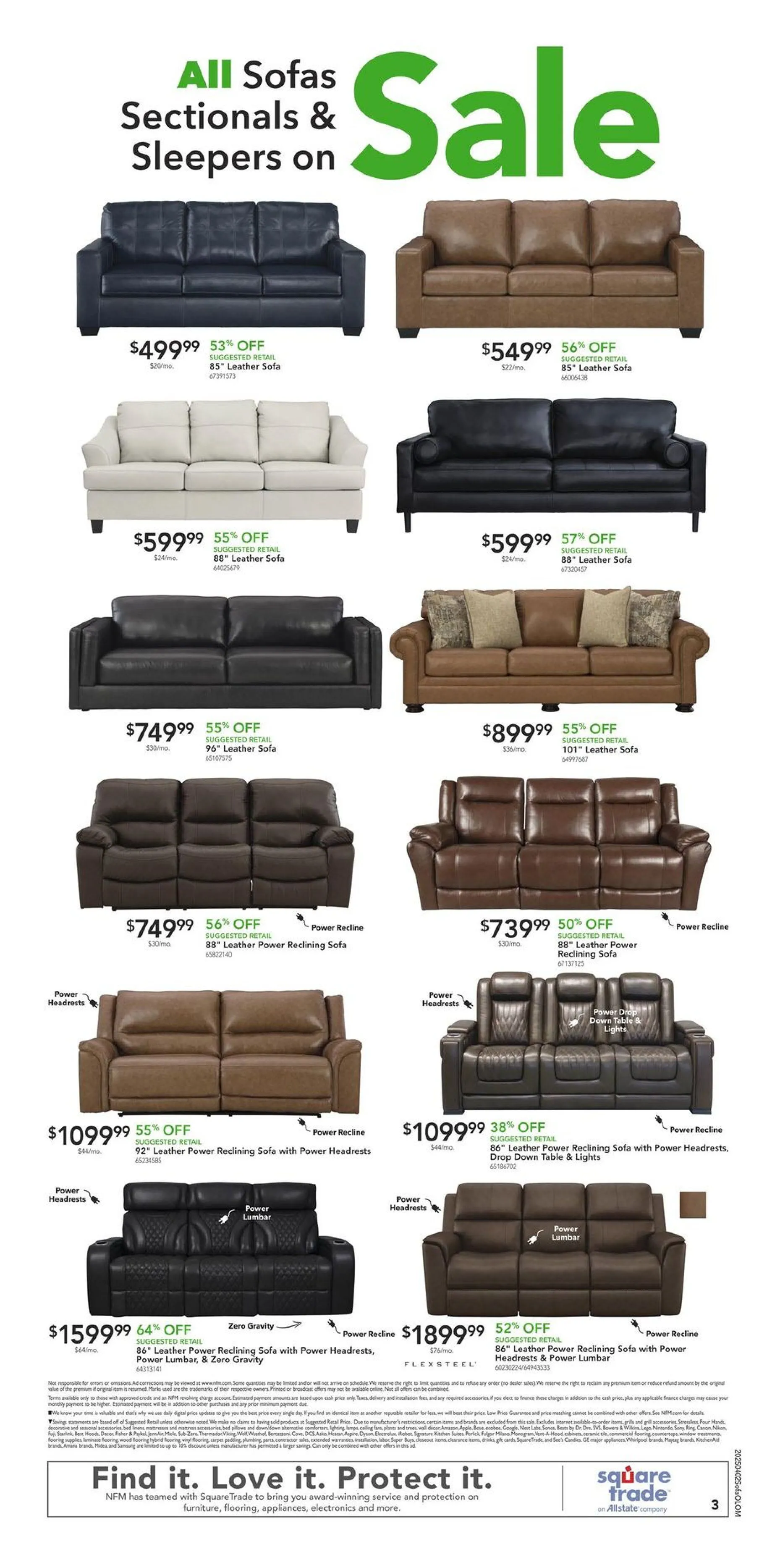 Weekly ad Nebraska Furniture Mart Catalog from April 2 to April 22 2025 - Page 3