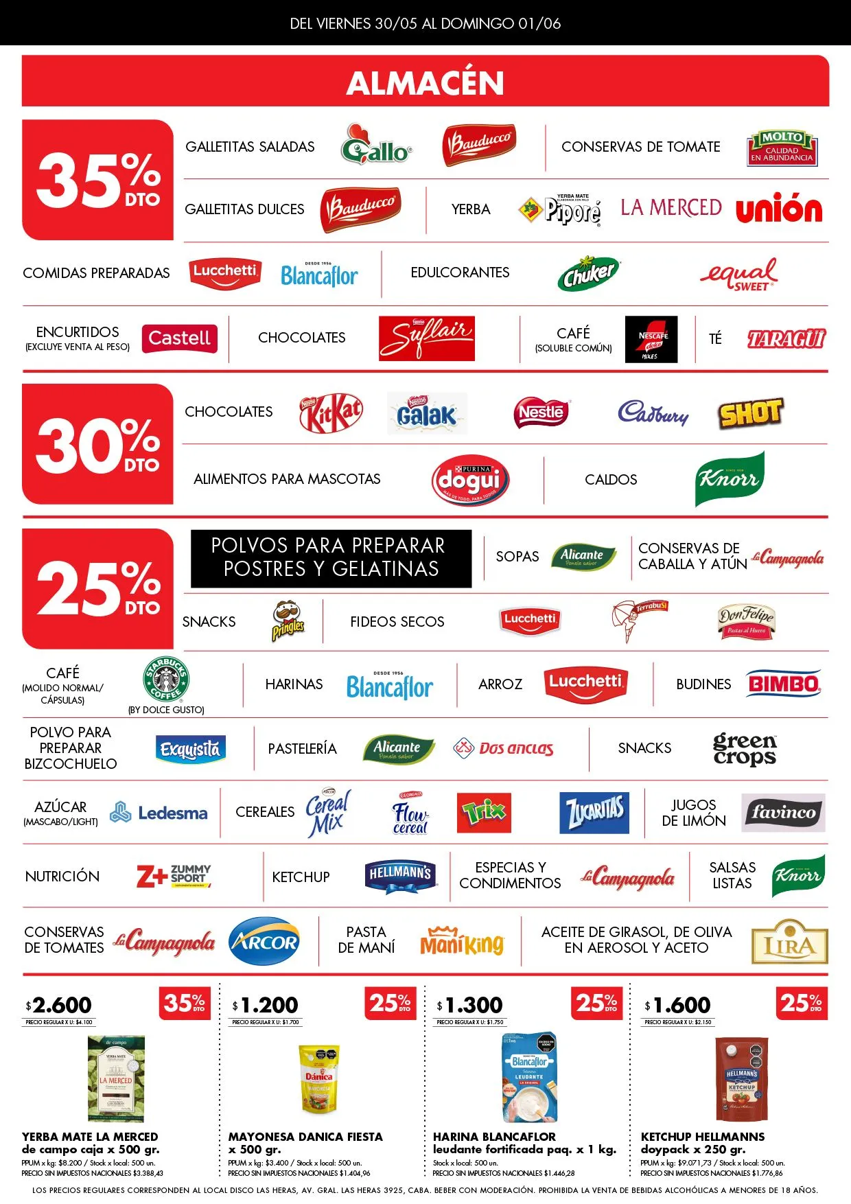 Ofertas de Disco Ofertas 29 de mayo al 1 de junio 2025 - Página 3 del catálogo