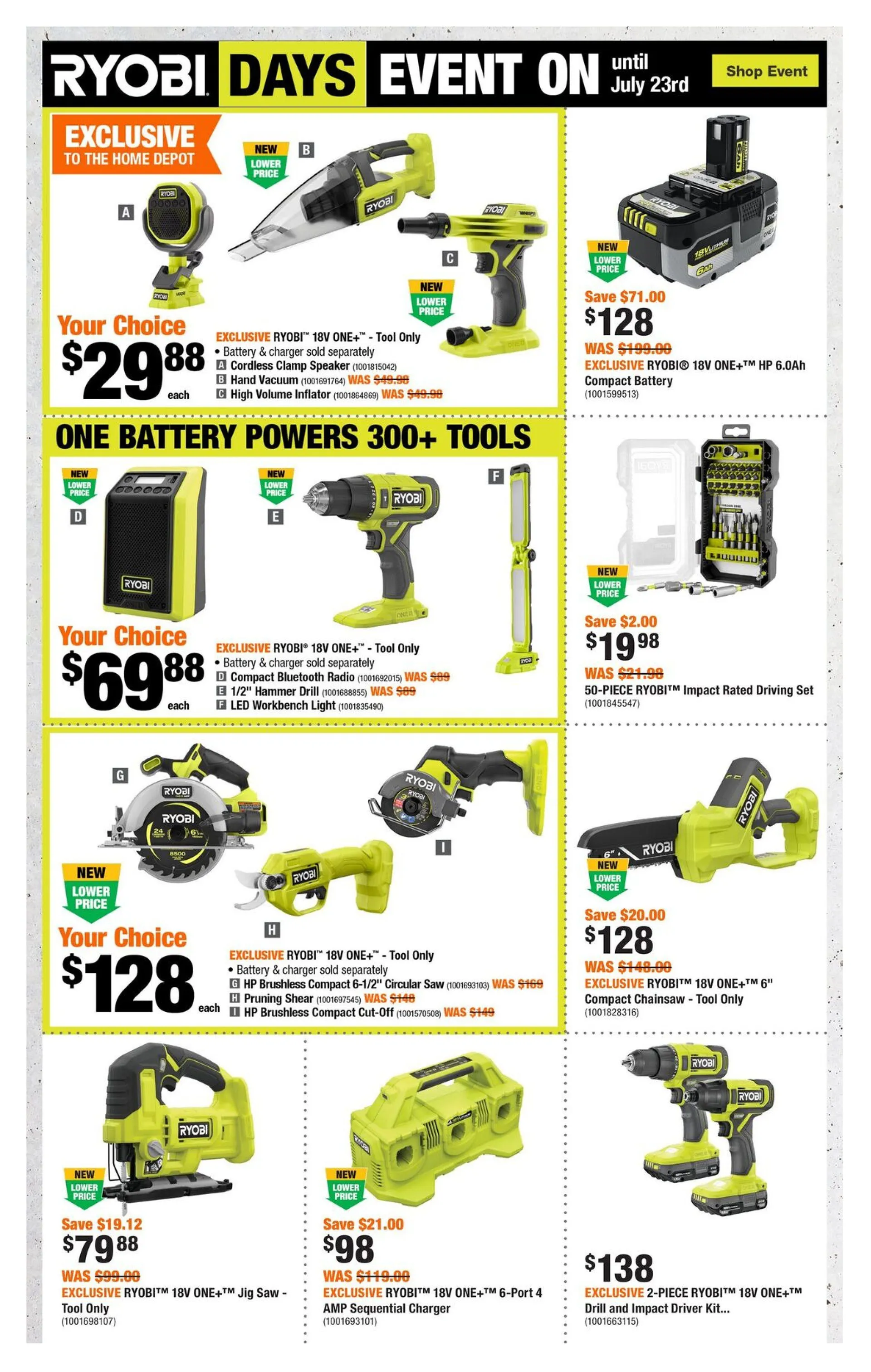 The Home Depot flyers  from July 3 to July 16 2025 - flyer page 3
