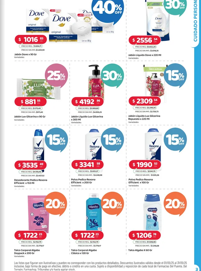 Ofertas de Ofertas Farmacia Del Puente 1 de mayo al 31 de mayo 2025 - Página 2 del catálogo