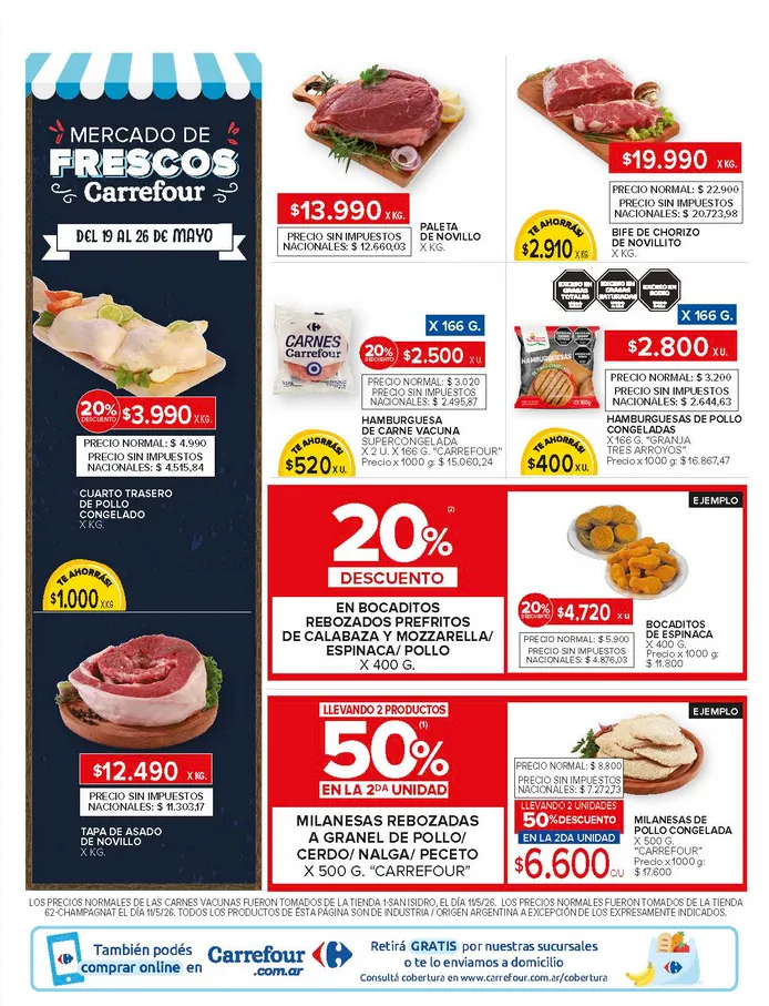 Ofertas de Ofertas Carrefour Market 19 de mayo al 26 de mayo 2026 - Página 3 del catálogo