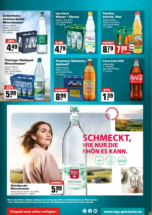 Logo Getränkemarkt Angebote von 12. Januar bis 17. Januar 2026 - Prospekt seite 3