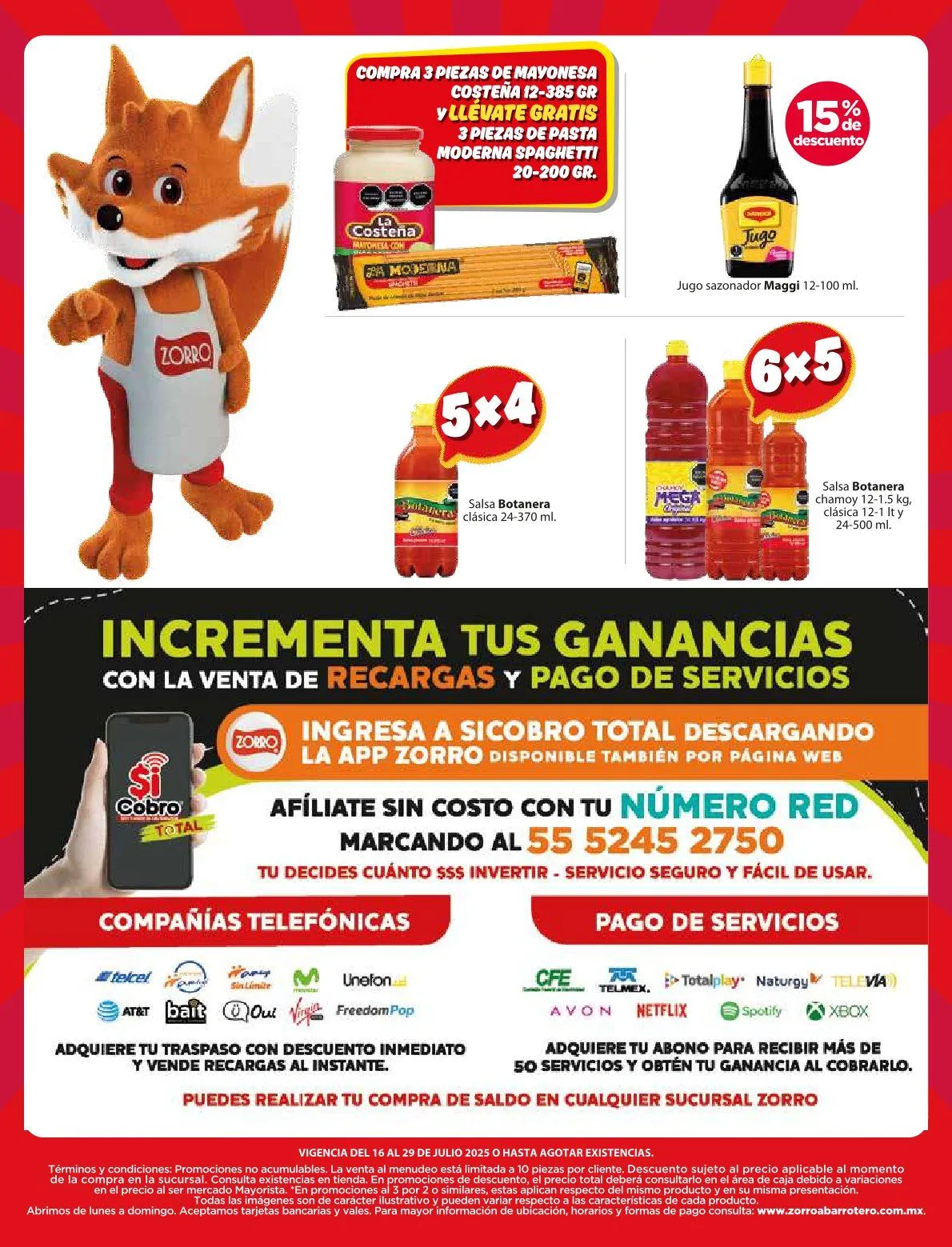 Catálogo de Zorro  Ofertas 17 de julio al 24 de julio 2025 - Pagina 3