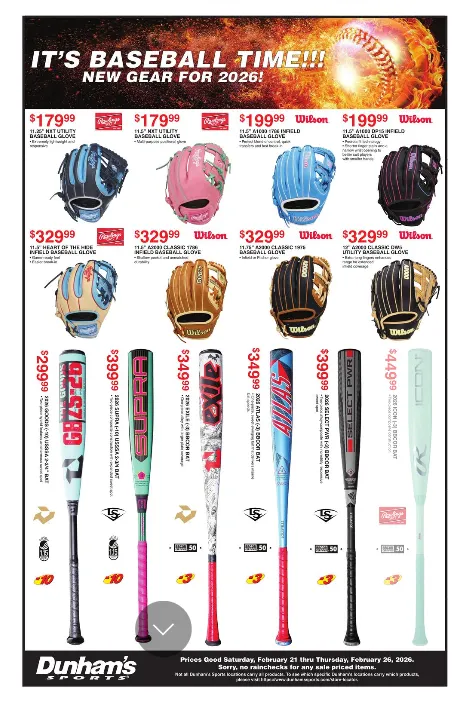 Weekly ad  Dunham's Sports Sales from February 21 to February 26 2026 - Page 3