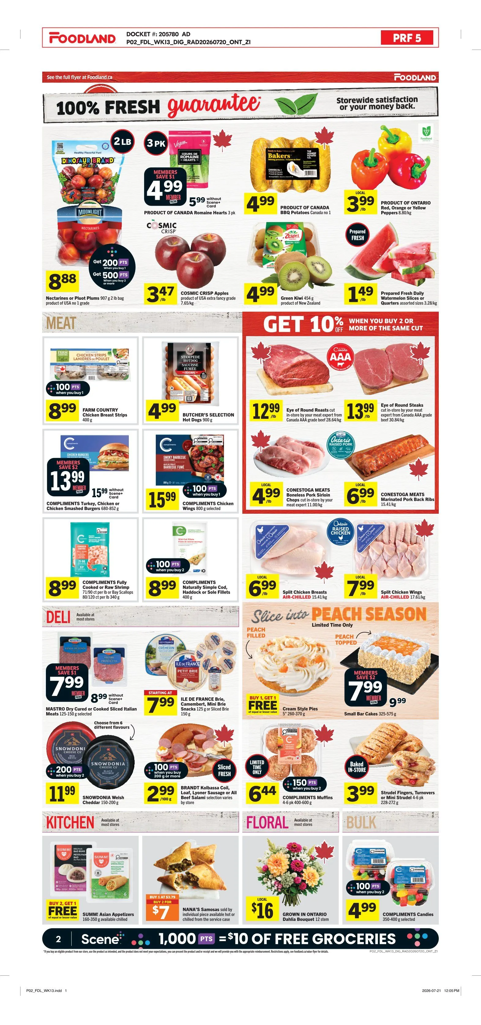 Foodland Sales from July 23 to July 29 2026 - flyer page 3