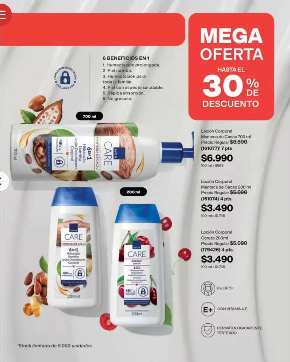 Catálogo de Avon Ofertas 12 de julio al 12 de agosto 2026 - Página 3