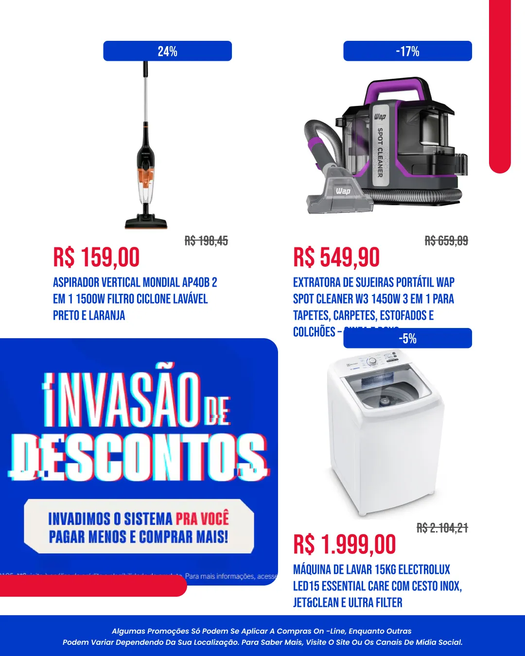 Encarte de  Casas Bahia Ofertas 20 de maio até 8 de junho 2026 - Pagina 3