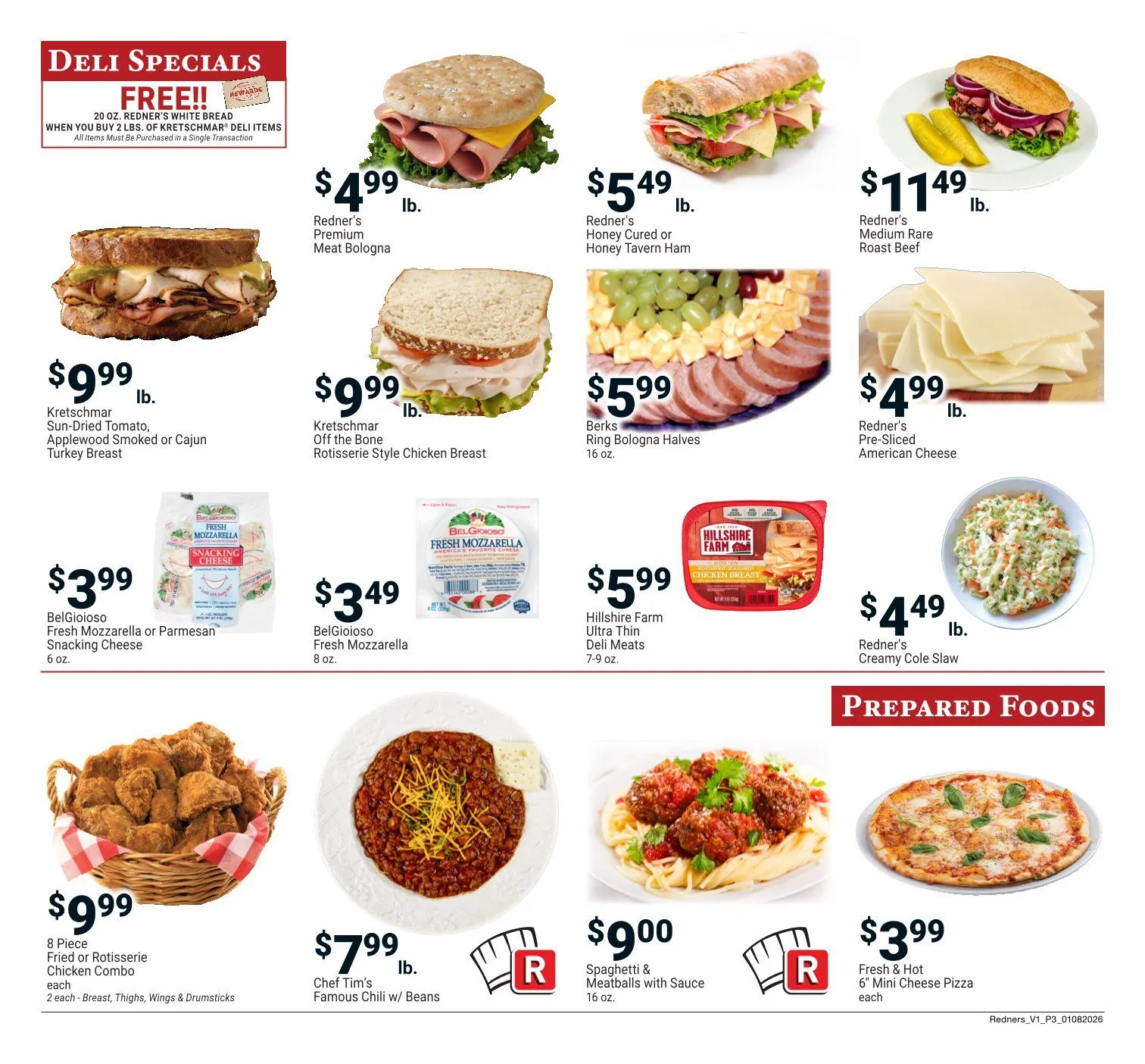 Weekly ad Redner's Market Sales from January 8 to January 14 2026 - Page 3