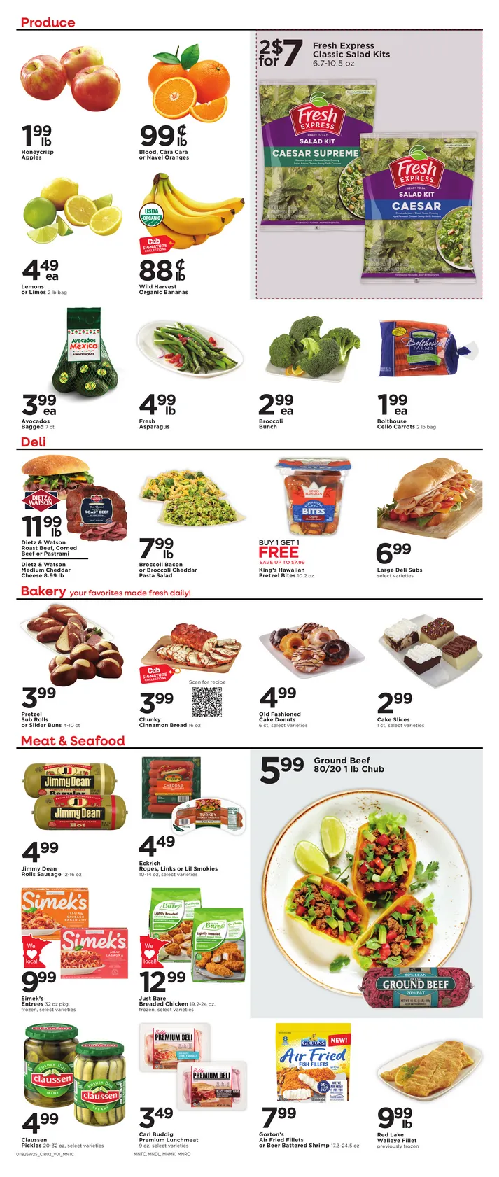 Weekly ad Cub Foods Sales from January 18 to January 24 2026 - Page 3