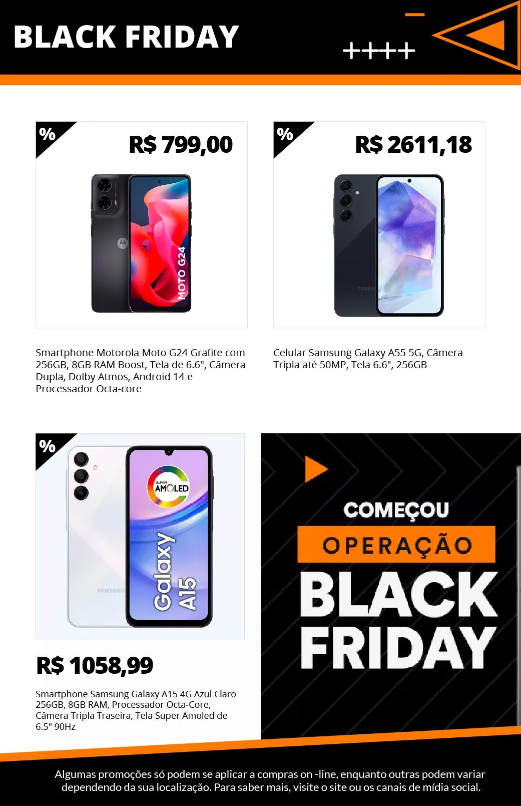 Encarte de Promoções Black Friday 31 de outubro até 30 de novembro 2024 - Pagina 2