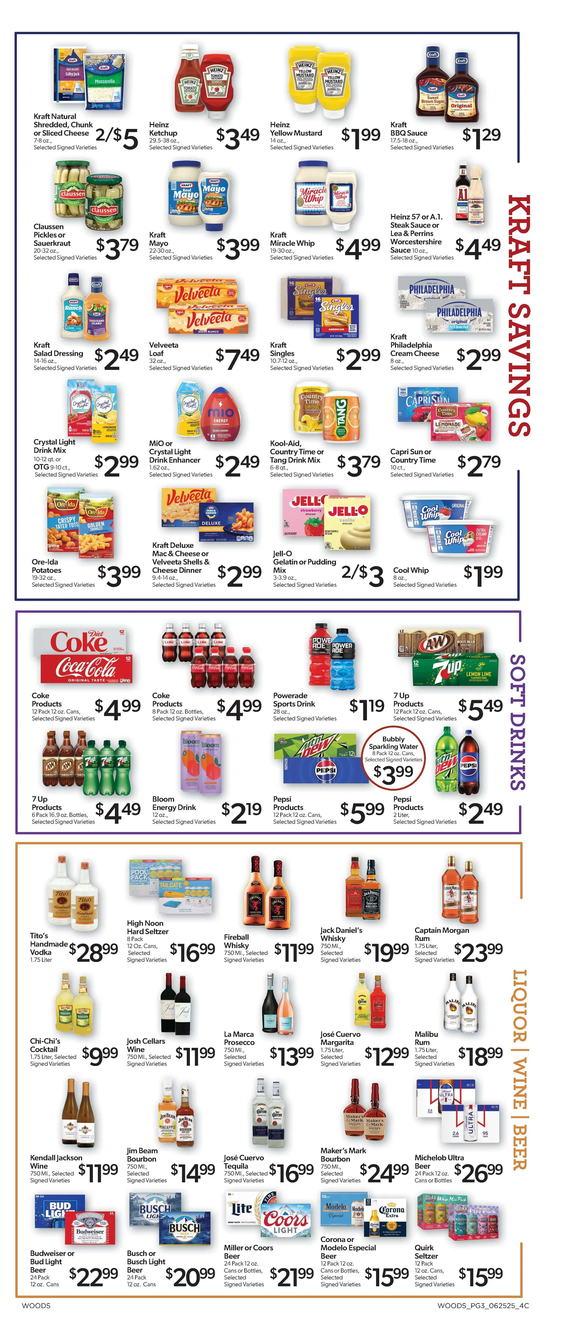 Weekly ad  Woods Supermarket weekly ads from June 25 to July 8 2025 - Page 3