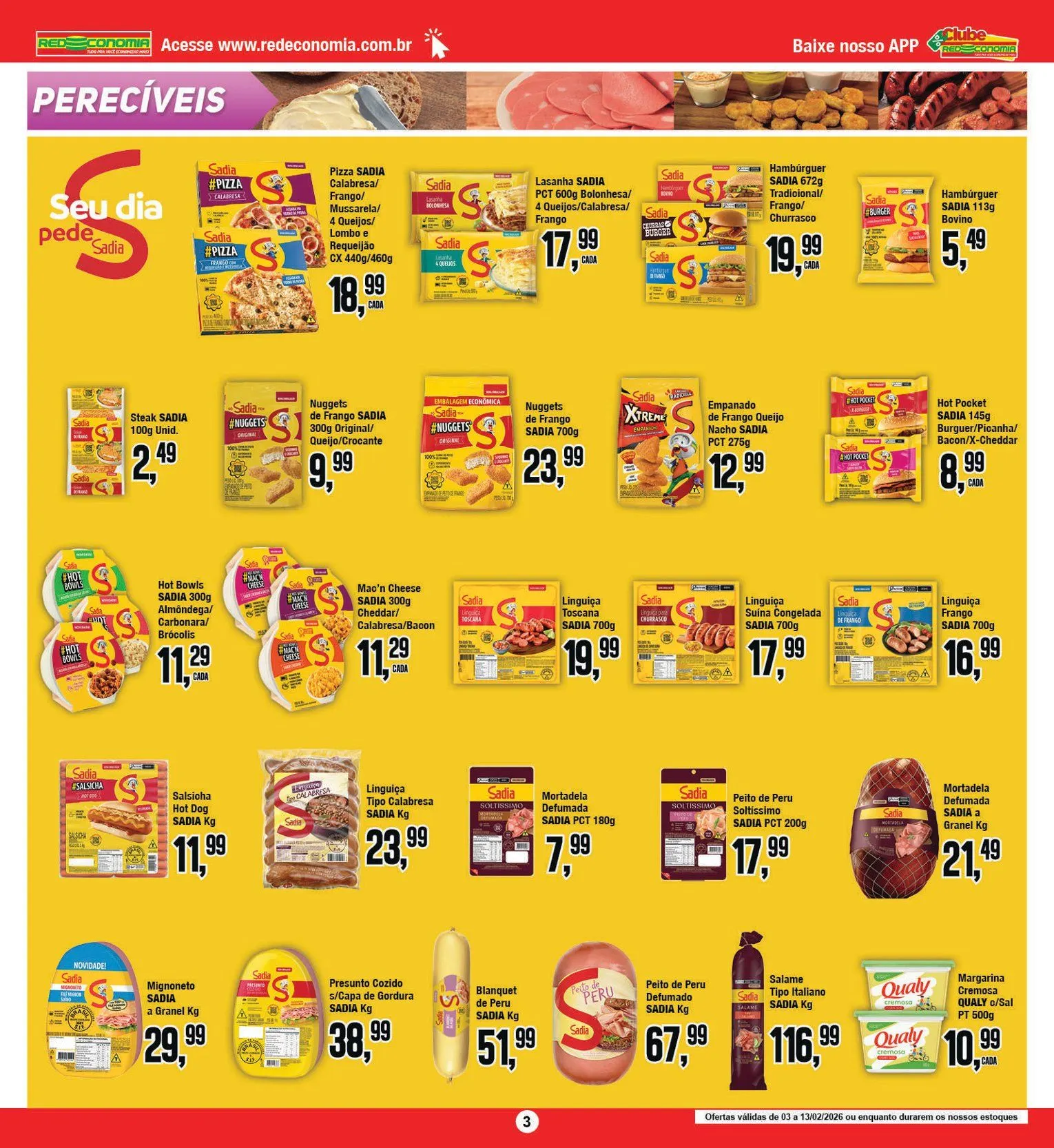 Encarte de Folhetos Redeconomia  4 de fevereiro até 5 de fevereiro 2026 - Pagina 3