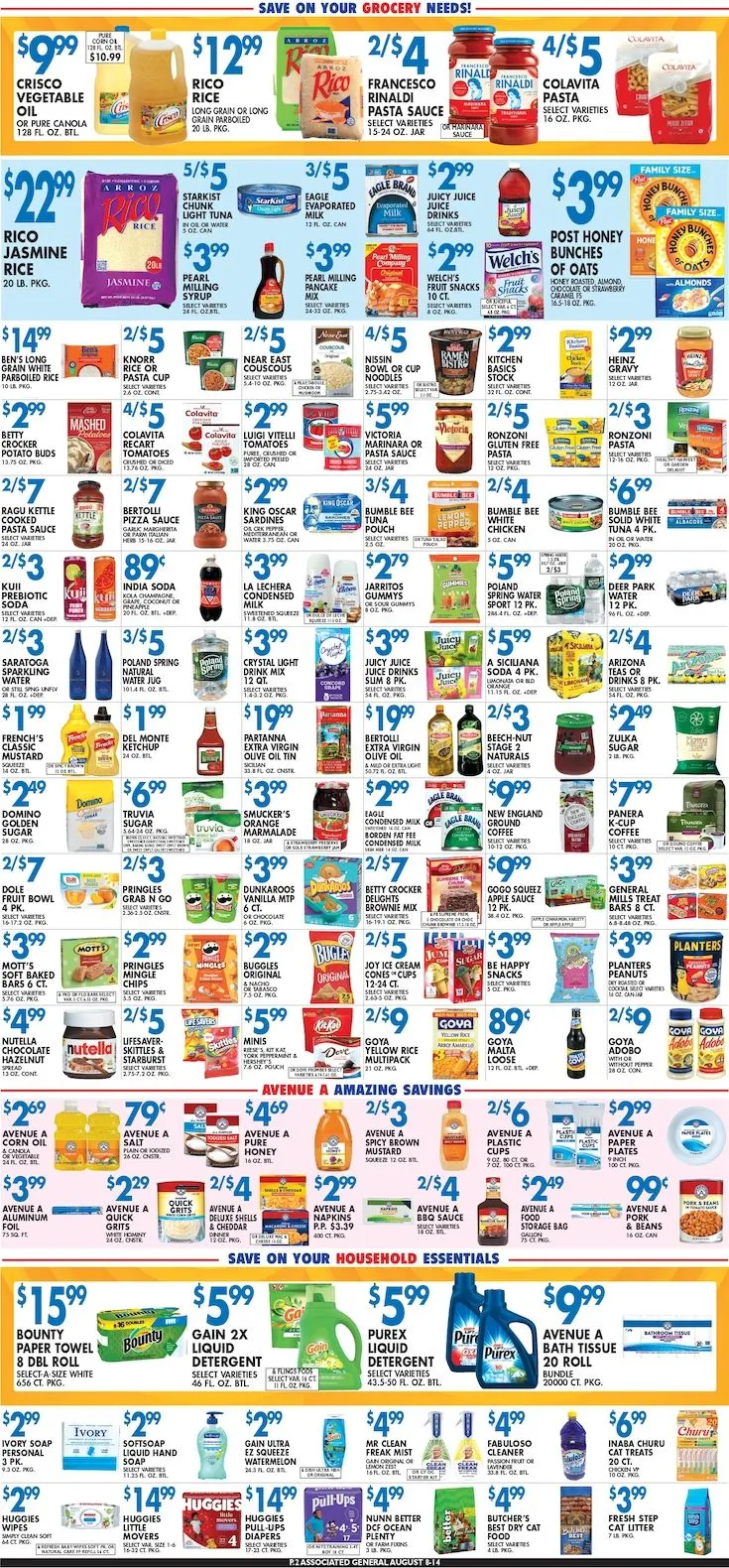 Weekly ad Associated Supermarkets Sales from August 8 to August 18 2025 - Page 2