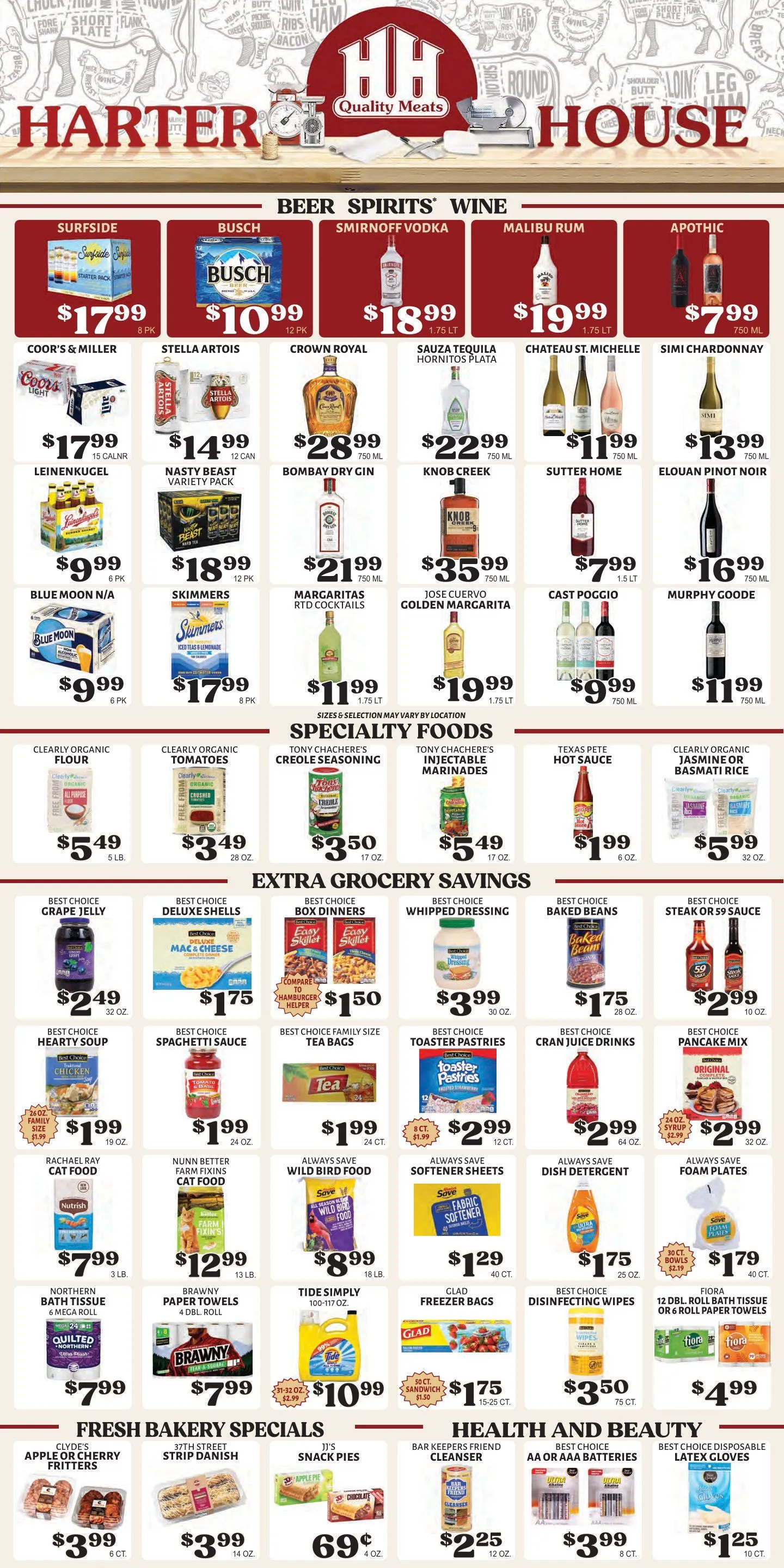 Weekly ad Harter House Sales from August 20 to August 26 2025 - Page 3