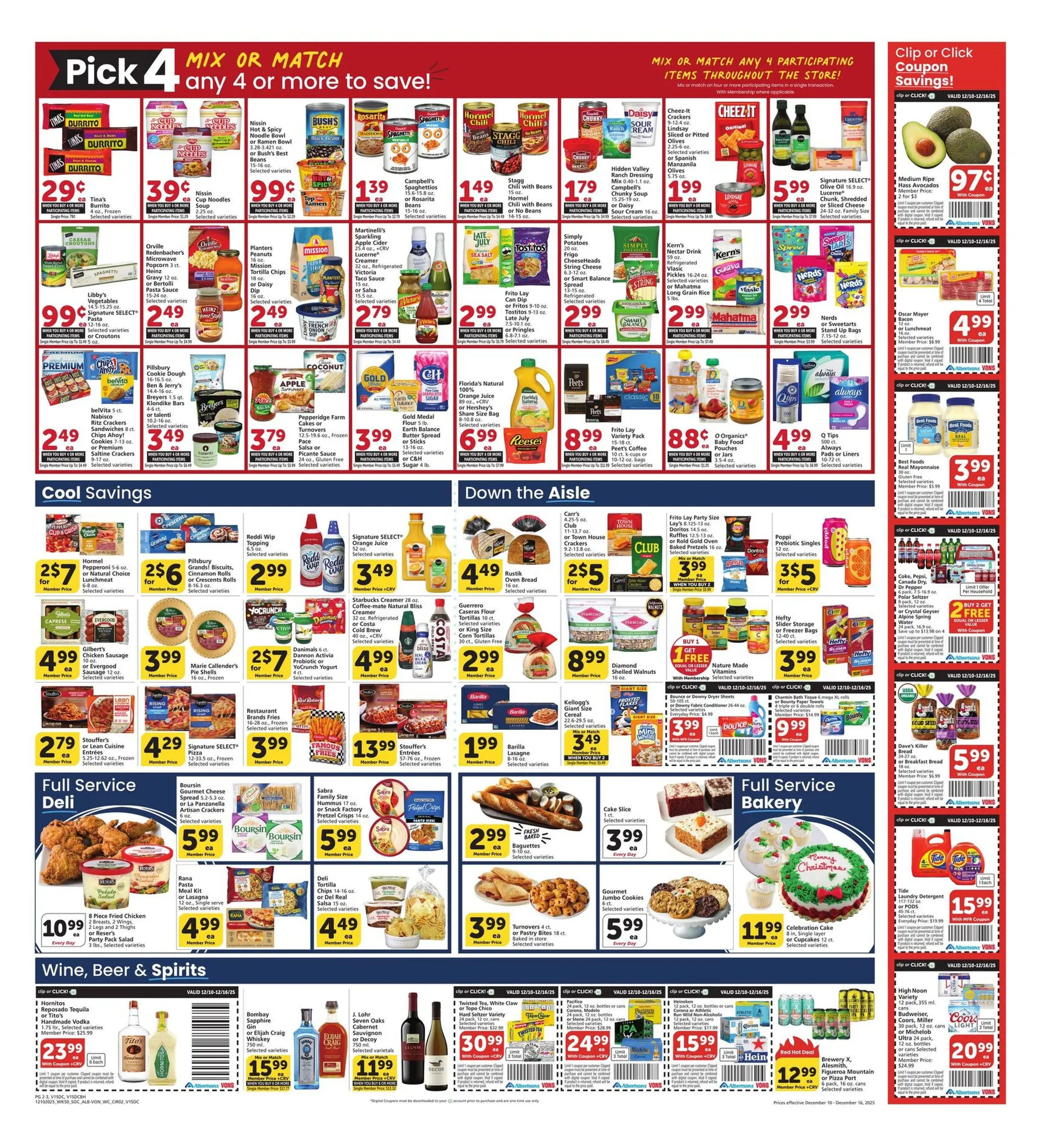 Weekly ad Vons Sales from December 10 to December 16 2025 - Page 3