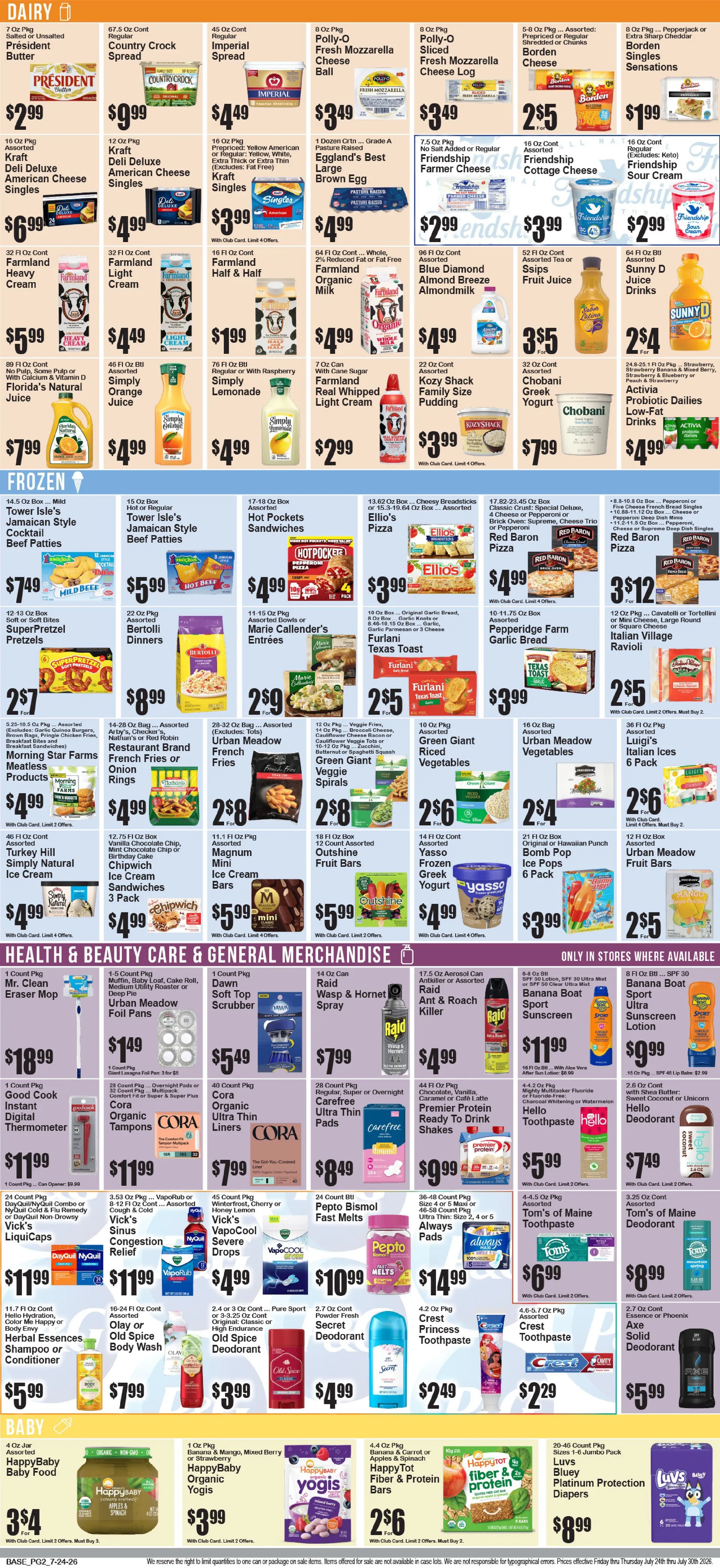 Weekly ad SuperFresh Sales from July 24 to July 30 2026 - Page 3