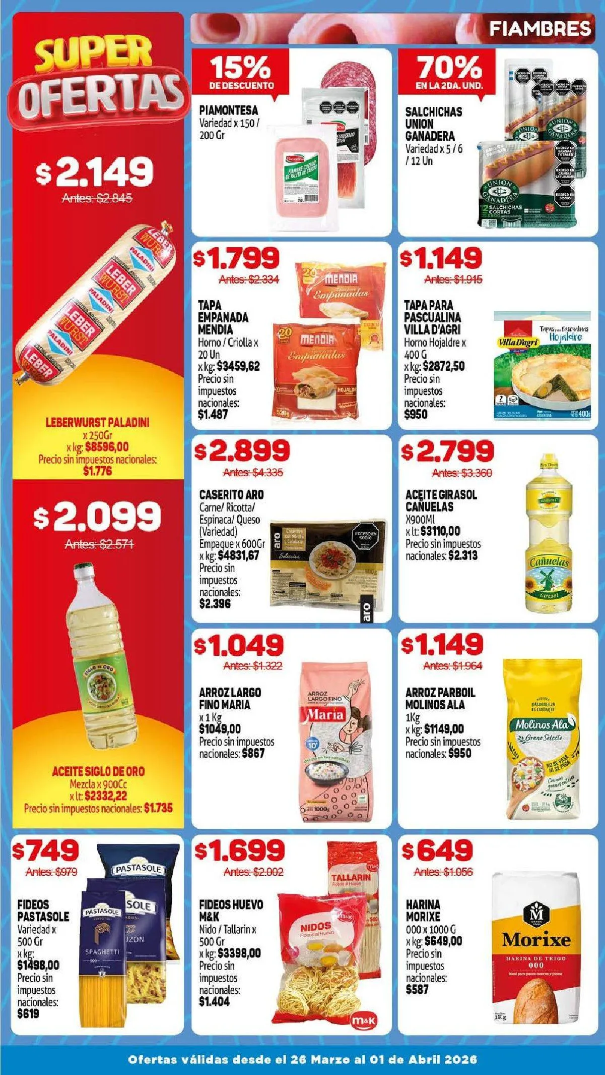 Ofertas de Ofertas Makro  26 de marzo al 1 de abril 2026 - Página 3 del catálogo